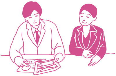 デザインのヒアリングを行います。